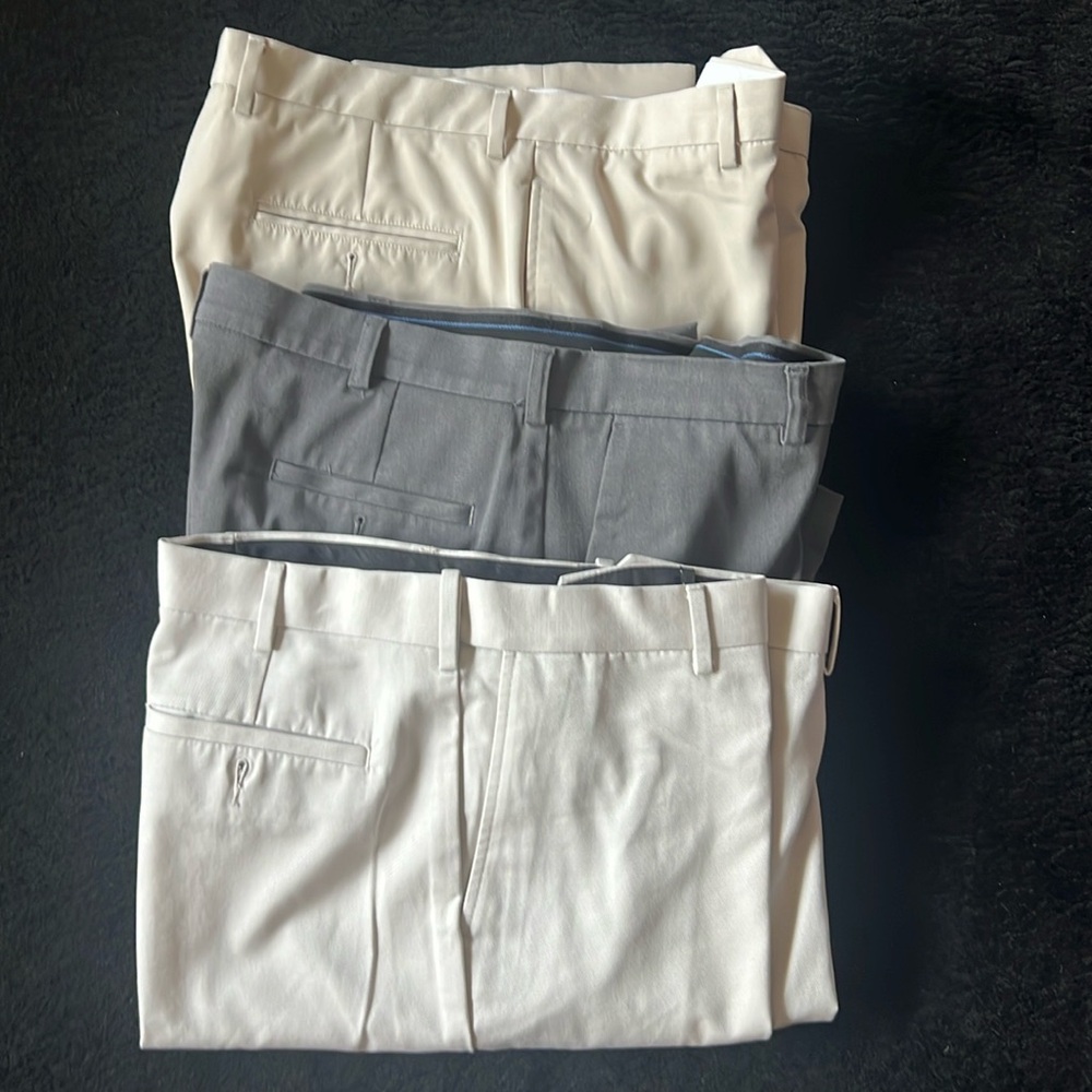 3 pairs of Men’s Dress/Casual Pants